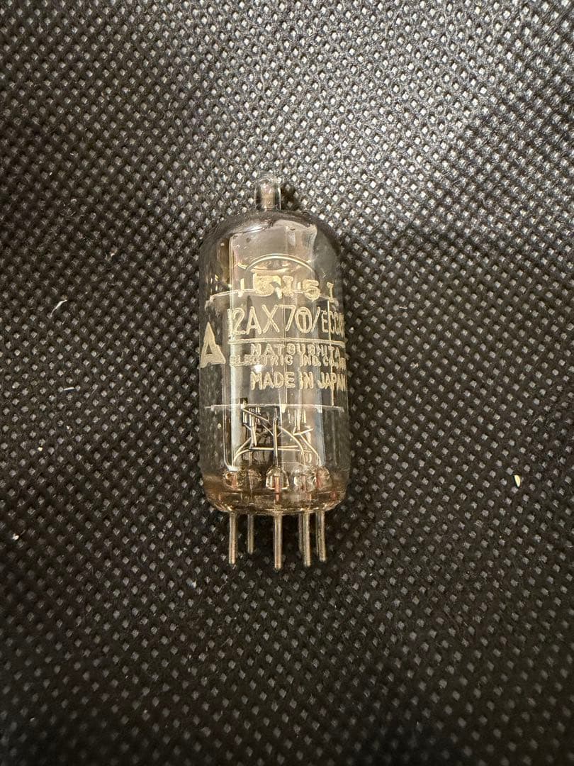 松*一様 ナショナルMATSUSHITA 12AX7 真空管 5本＋箱無し4本9