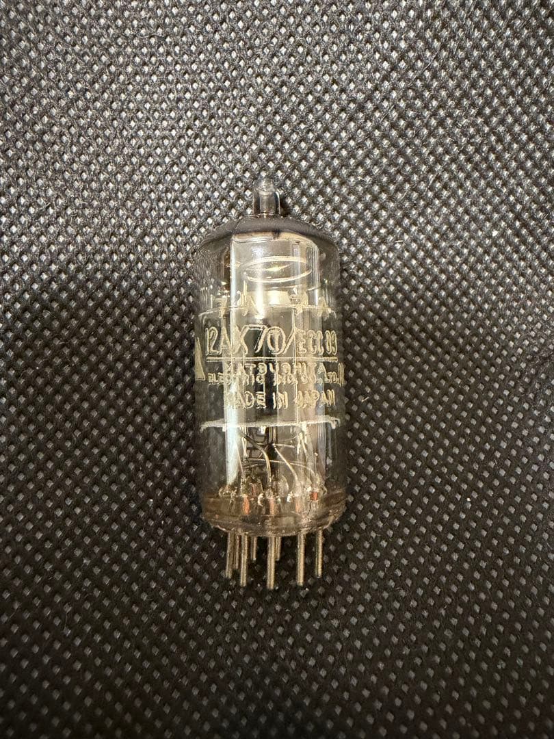 松*一様 ナショナルMATSUSHITA 12AX7 真空管 5本＋箱無し4本9