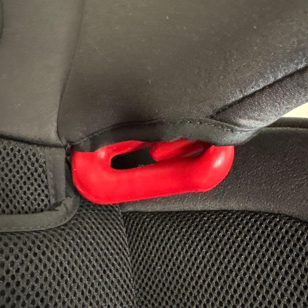 RECARO レカロ ジュニアシート　ブラック×レッド