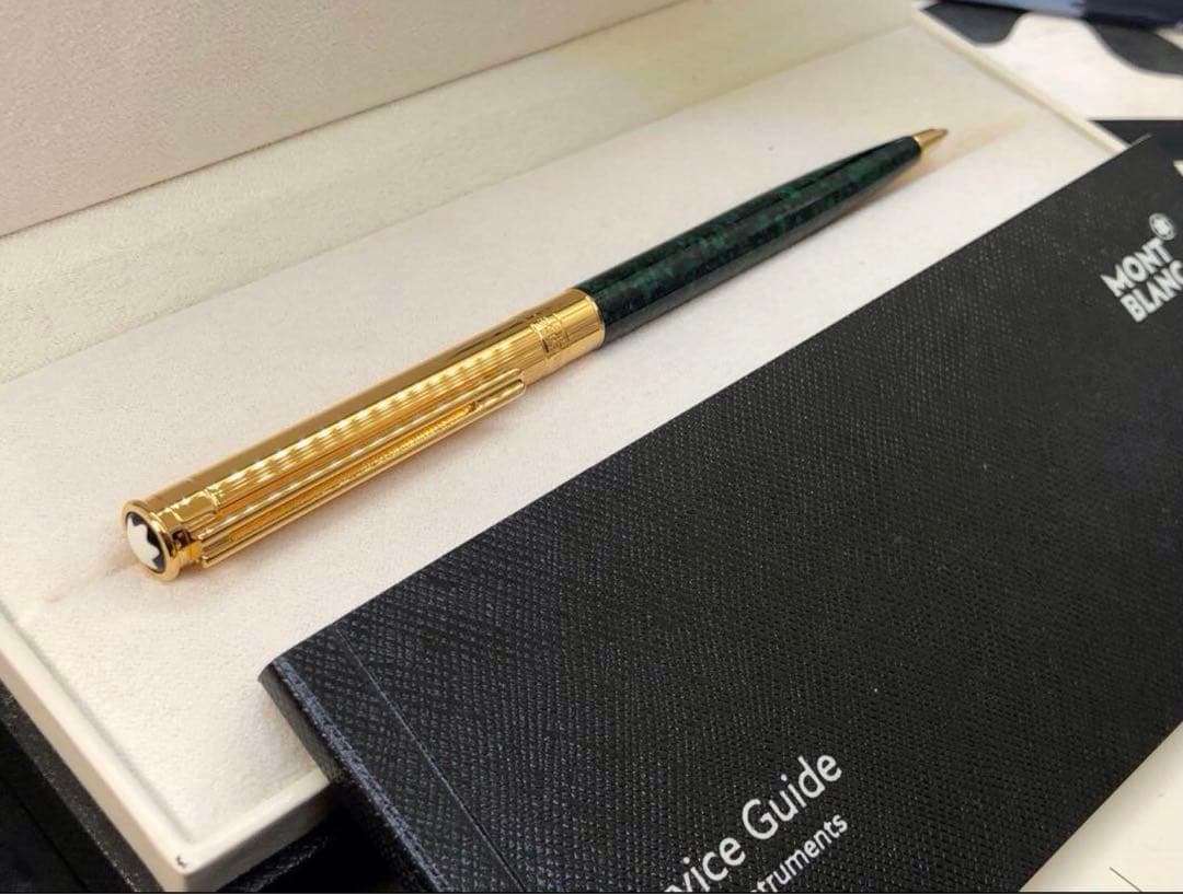 ⭐️幸運へ導くグリーン瑪瑙⭐️モンブラン・ノブレス・ドゥエ⭐️ハイエンドモデル！⭐️