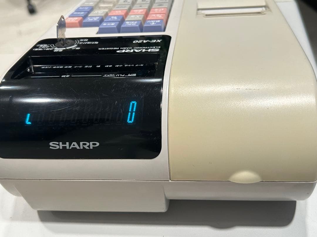 SHARP XE-A20 レジスター 電子