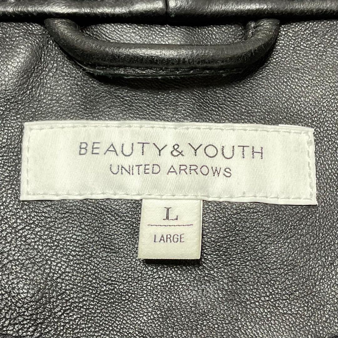 BEAUTY&YOUTH UNITED ARROWS ライダースジャケット L