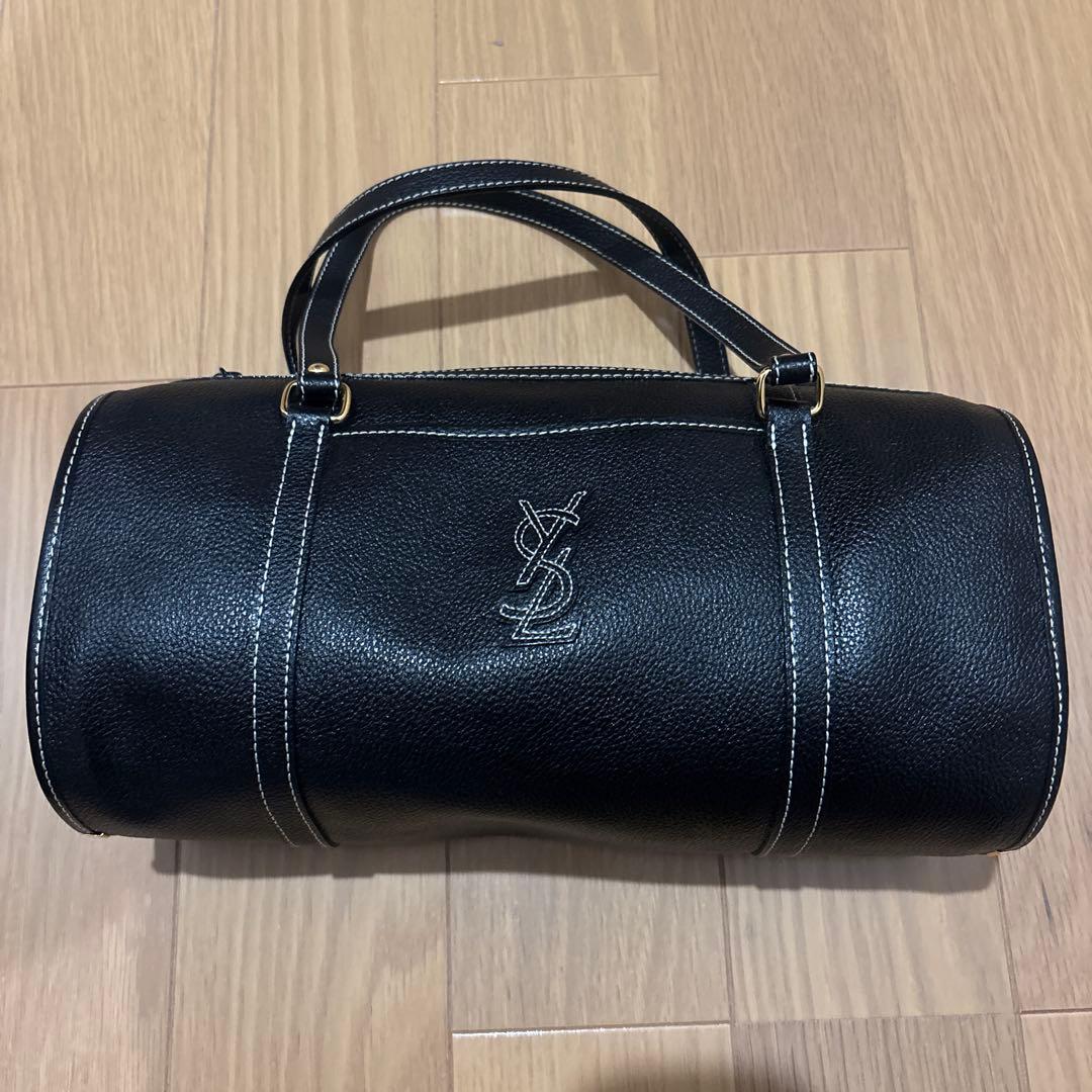 YSL ブラックハンドバッグ
