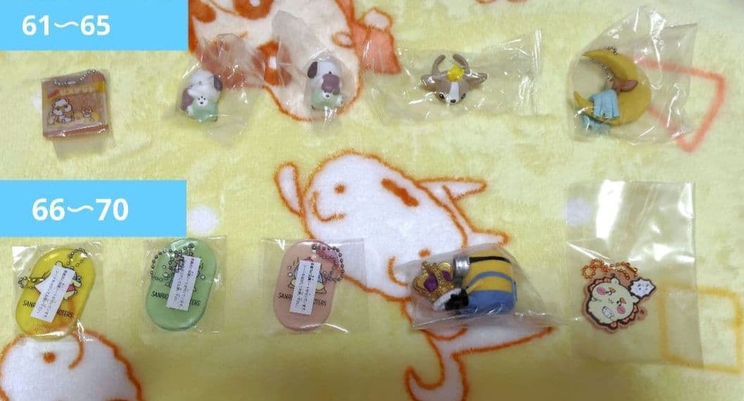 サンリオ　クレヨンしんちゃん　ディズニー　など　ガチャ　まとめ売り　バラ売り可