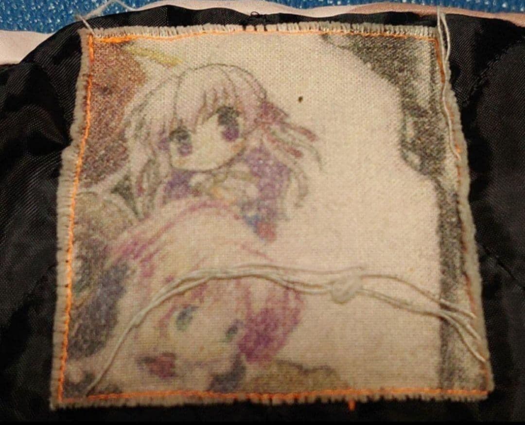 枕 MAC LAW ダウン マフラー(School Days) レア 1点物