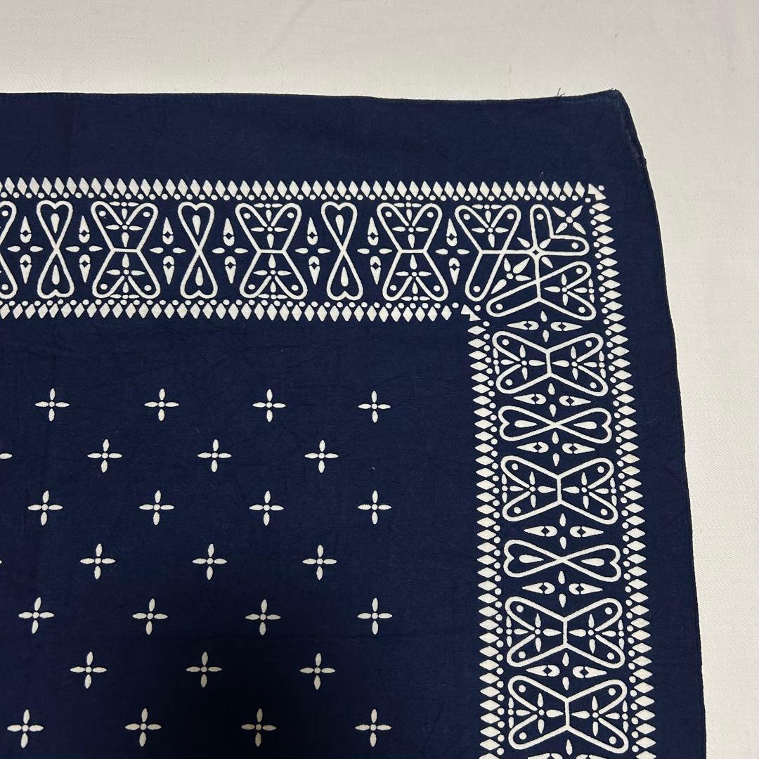 ★ 希少 デッドストック クロス バンダナ USA製 60s ヴィンテージ