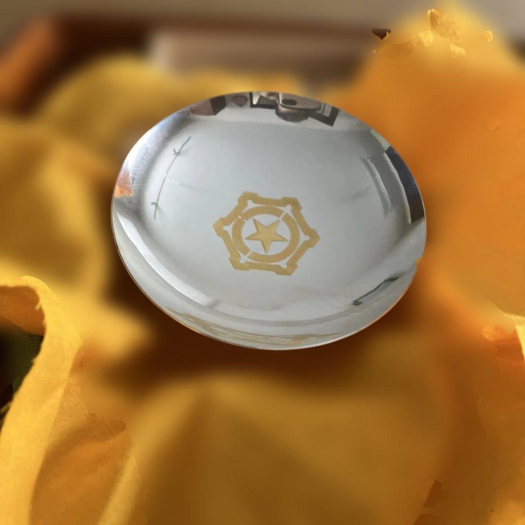 純銀製銀杯　刻印有り大小2枚　専用桐箱入り　97g