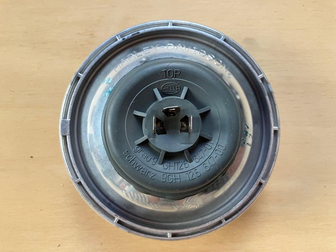 純正H4 FX XL 5-3/4 曲面レンズ ヘッドライト スポーツスター レア