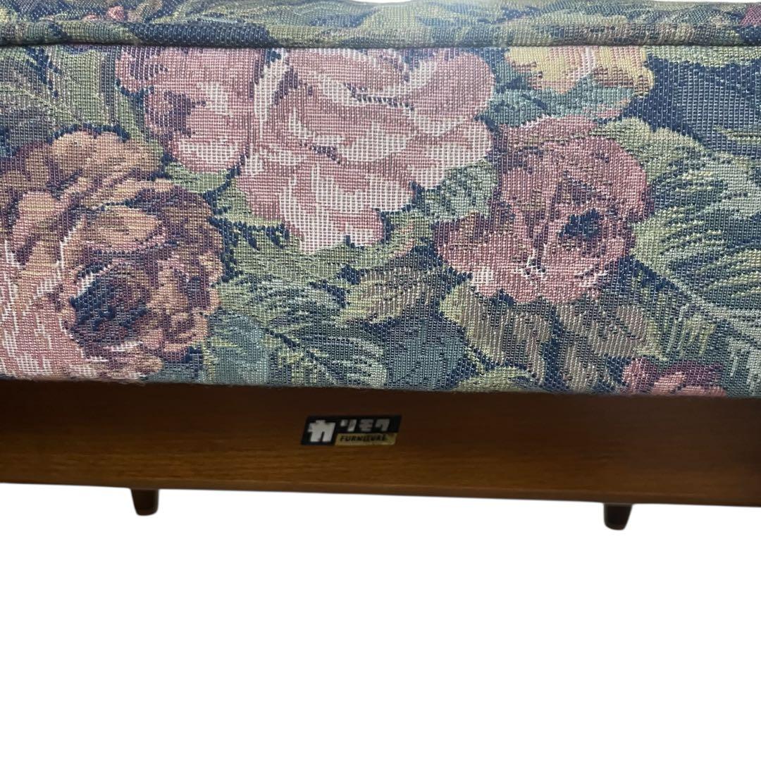 ✨【美品】✨　カリモク　オットマン　コロニアル　レトロ