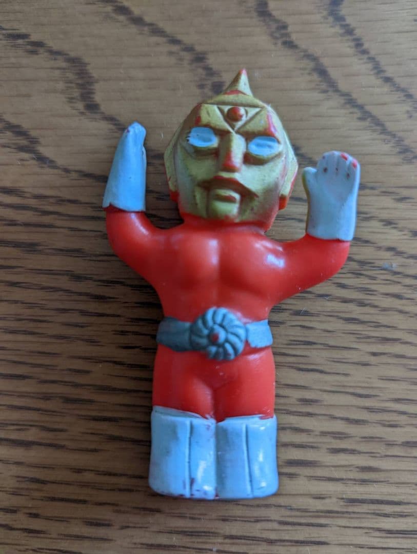 スペクトルマン　ソフビ　指人形　激レア　昭和　70年代　レトロ　希少　稀少