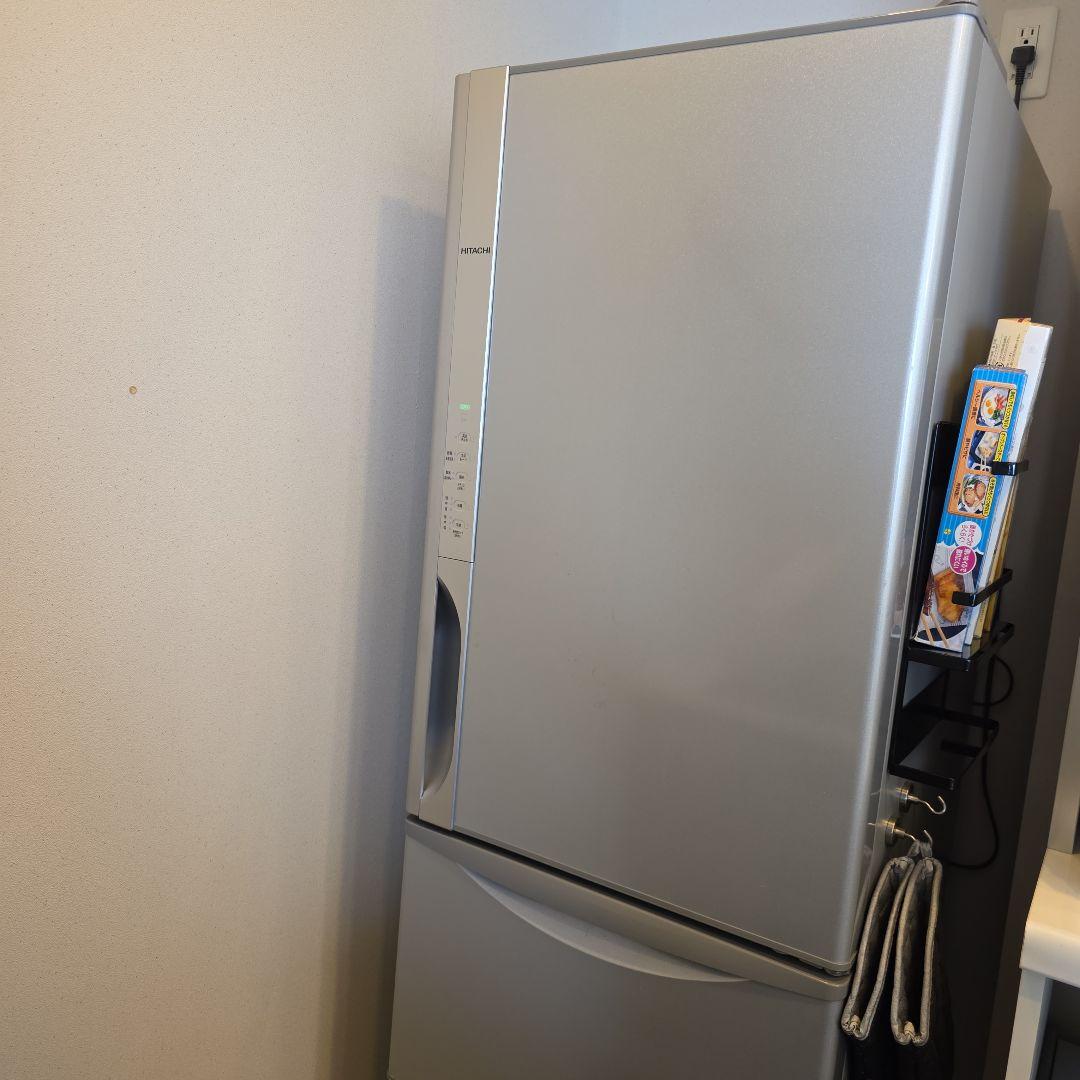 HITACHI 冷蔵庫 シルバー　R-K320GV