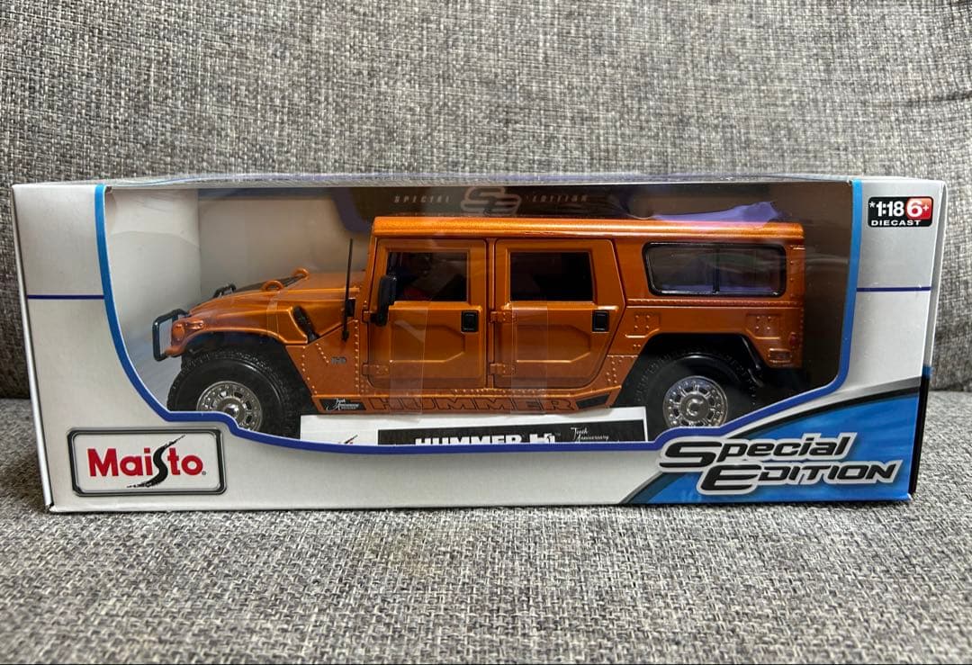 【新品未開封】マイスト社製 ミニカー　HUMMER H1
