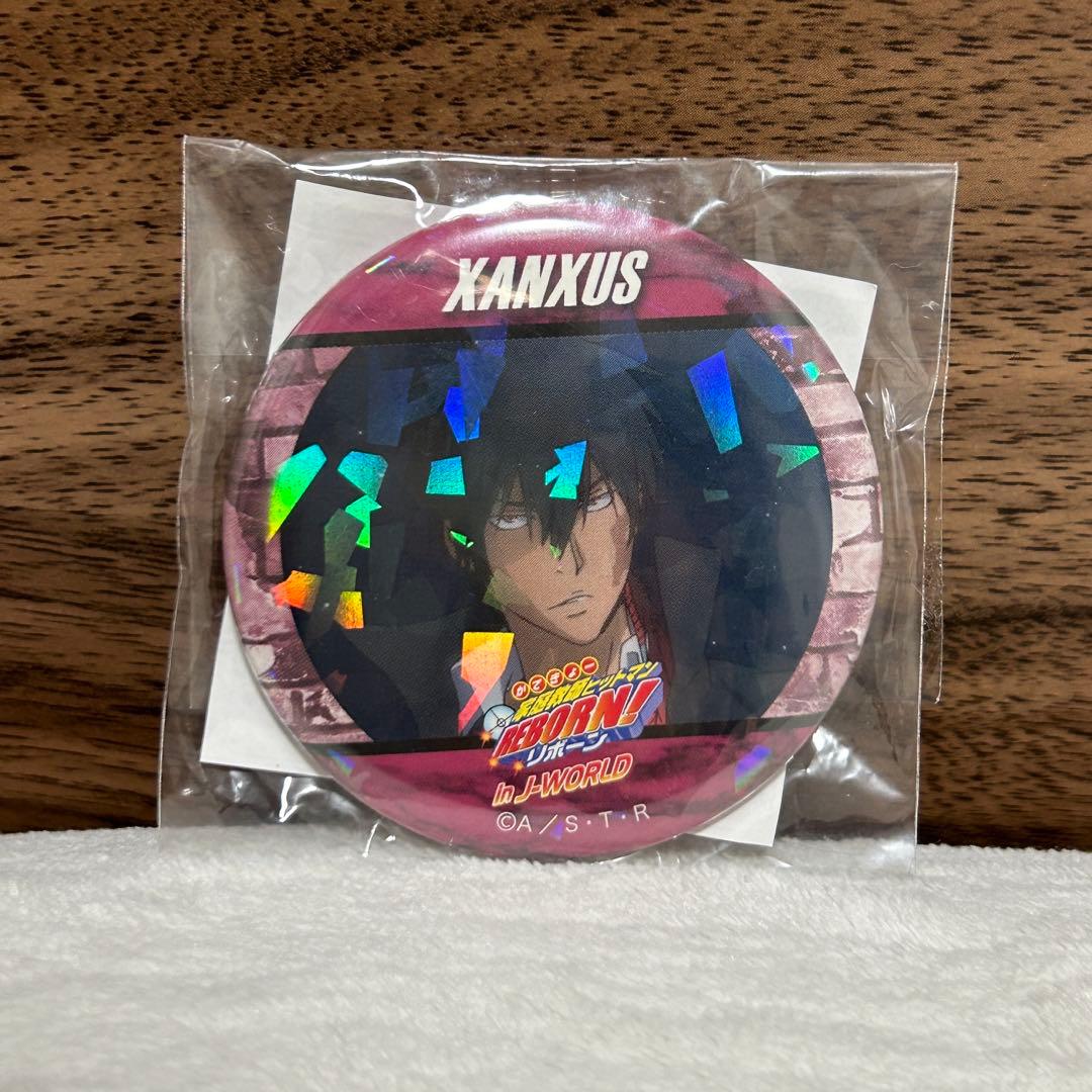 家庭教師ヒットマンREBORN J-WORLD 缶バッジ ザンザス XANXAS