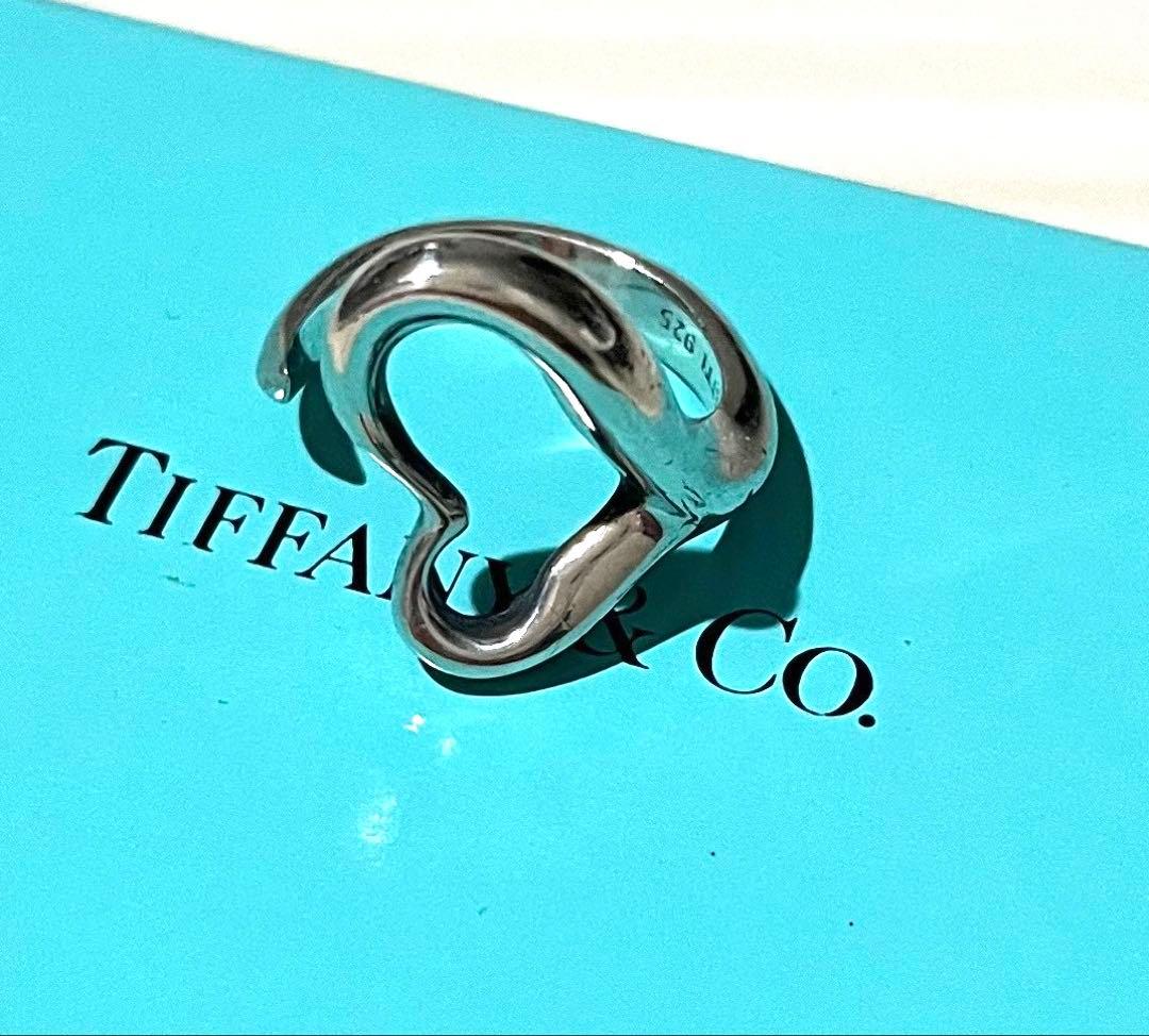 ❤︎Tiffany & Co. ティファニー❤︎オープンハート リング フリーサイズ