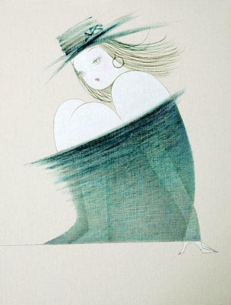 油絵 絵 絵画 インテリア 額付(白) F6-080114 人物 女性像