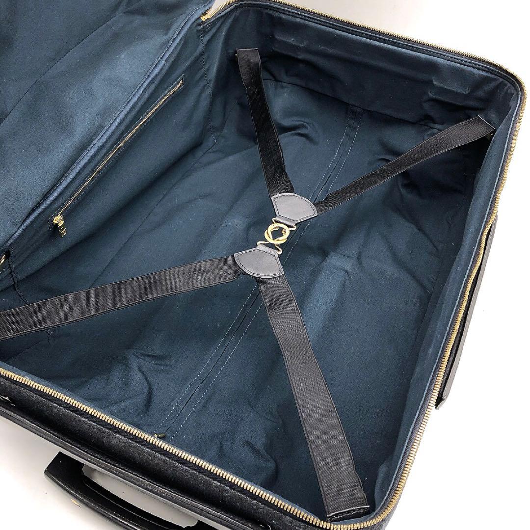 【LOUIS VUITTON】キャリーケース　モノグラムミニ　アネット　ネイビー