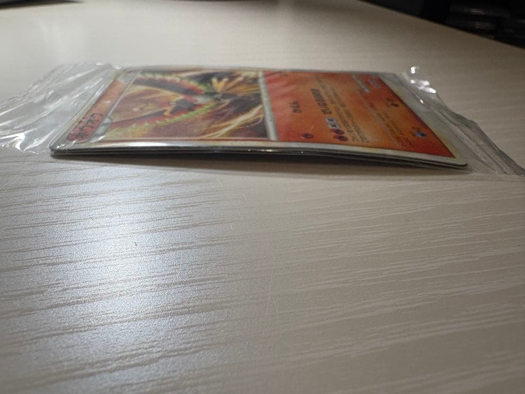 【未開封】 ホウオウ ルギア日本代表決定大会 WCS2010 プロモカード反り有