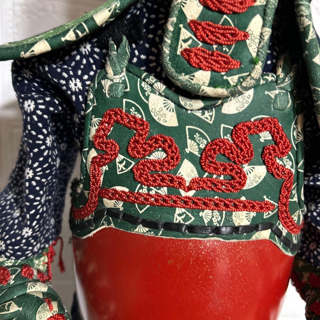 剣道　防具一式　置き物　武道具　伝統工芸品　高さ約77cm