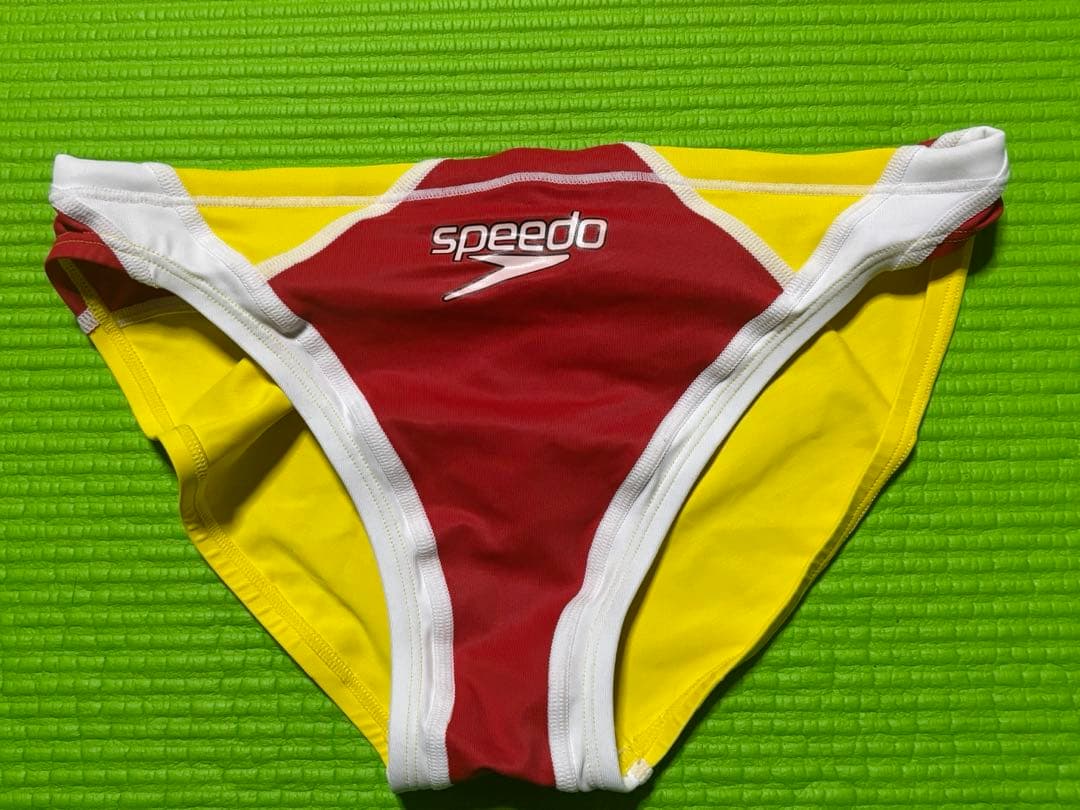 競パン スピード SPEED 赤黄 中古品 XOサイズ