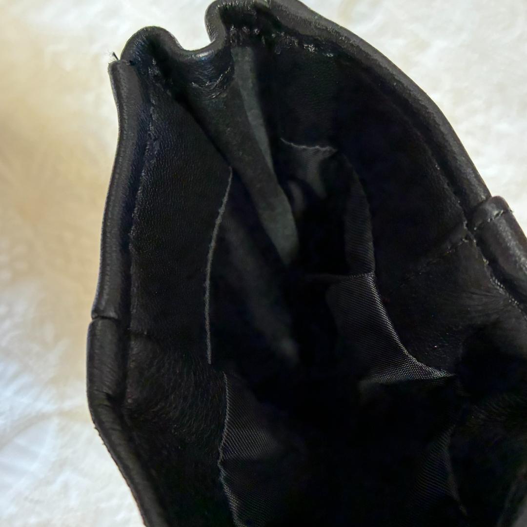 【即日発送】極美品 LIDNMリドム　シングルライダースジャケット　シープスキン