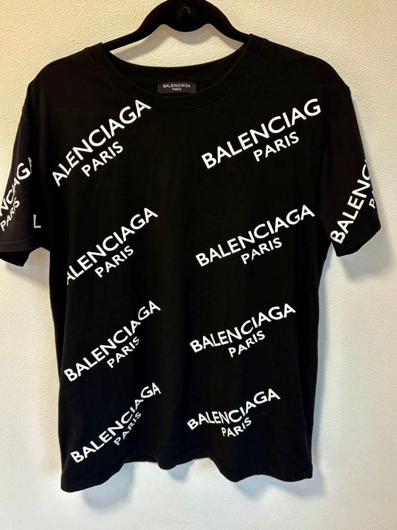 年始セール！BALENCIAGA PARIS ロゴ Tシャツ Lサイズ