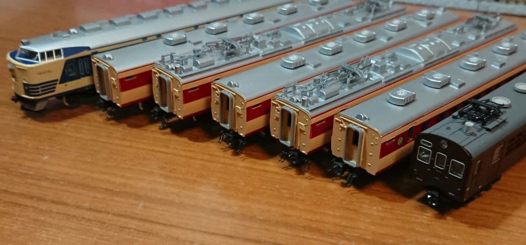 Nゲージ KATO 583系 485系 クモヤ90 向日町運転所 試運転編成