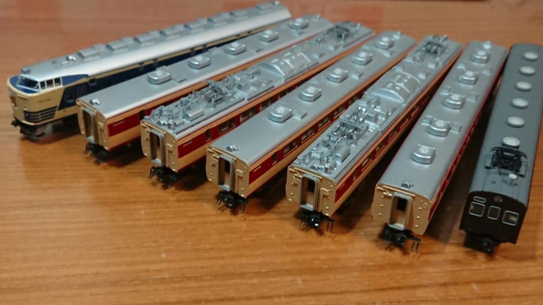 Nゲージ KATO 583系 485系 クモヤ90 向日町運転所 試運転編成