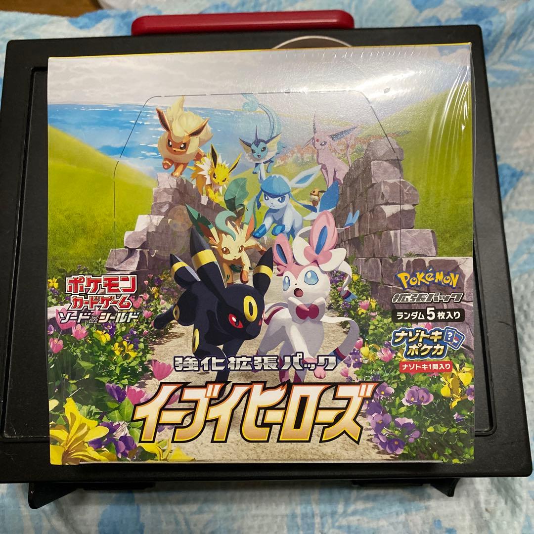 ポケモンカードゲーム イーブイヒーローズ未開封BOX シュリンクつき①