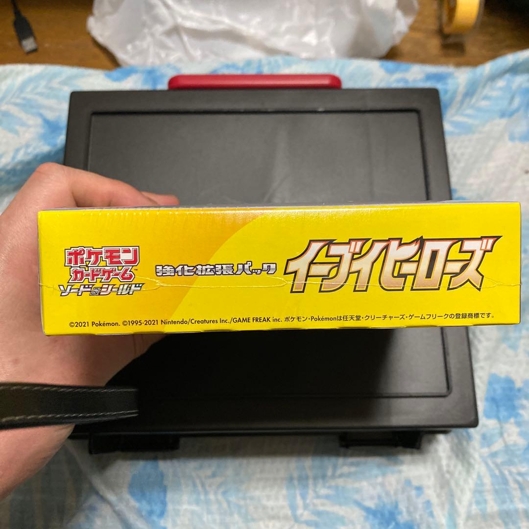 ポケモンカードゲーム イーブイヒーローズ未開封BOX シュリンクつき①