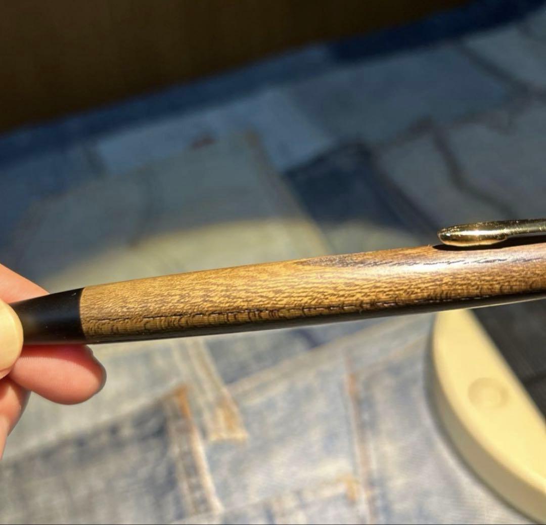 野原工芸 神代欅 シャープペンシル シャーペン 縞模様