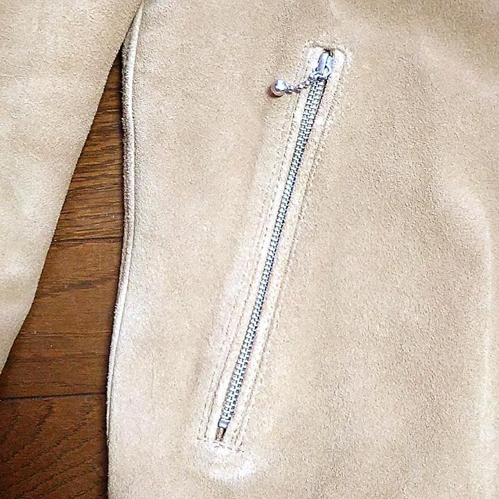 【限定値下げ】NANO UNIVERSE ベージュ シングルライダースジャケット