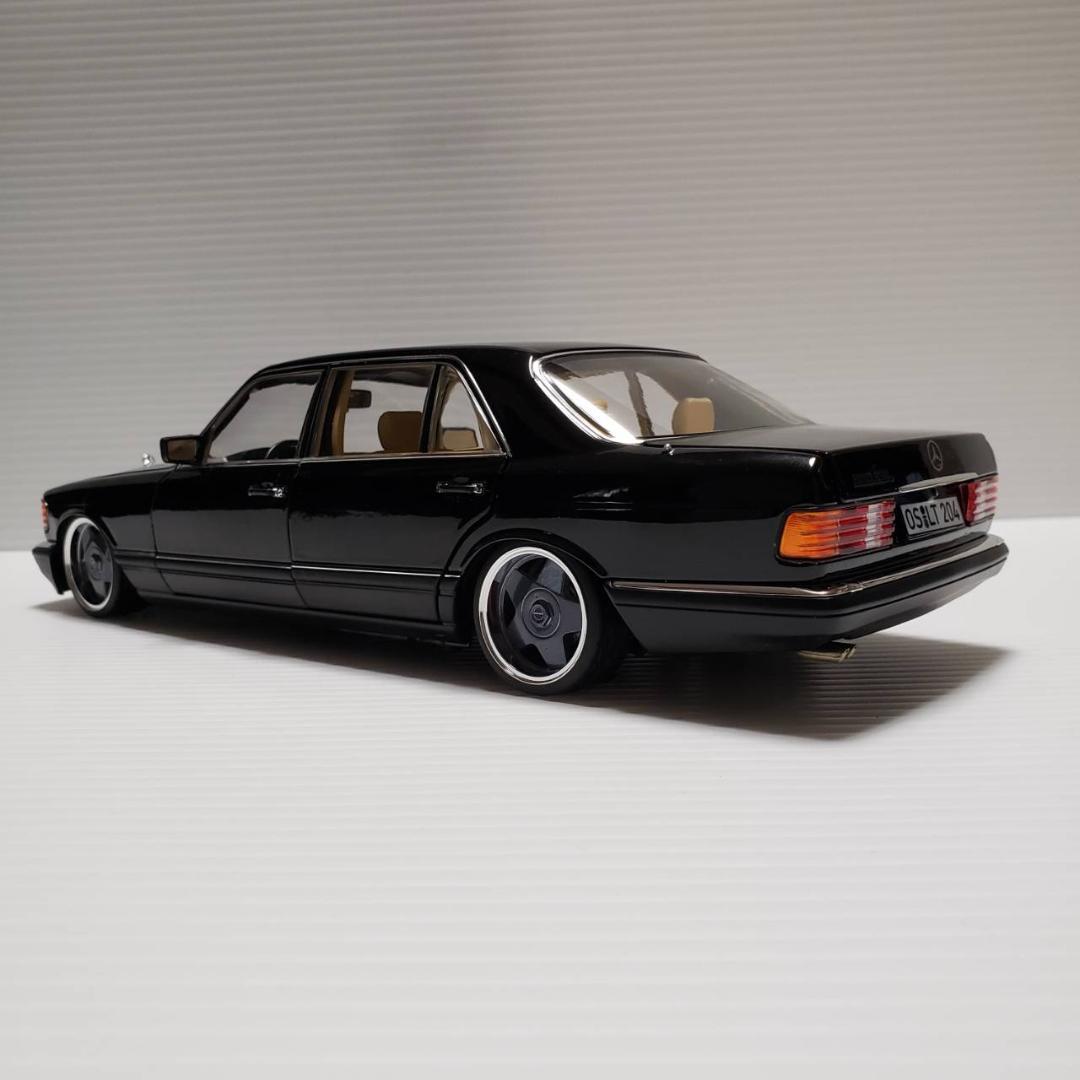 1/18　メルセデスベンツ　Sクラス560SEL W126 カスタム
