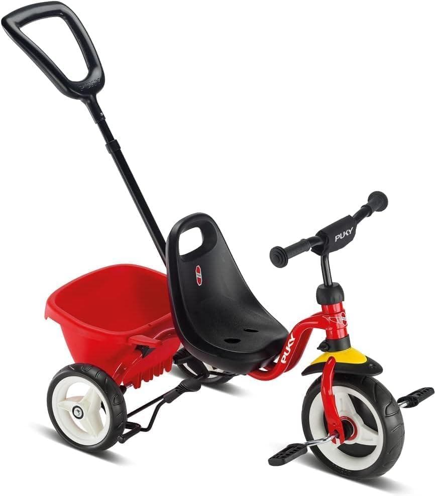 PUKY｜三輪車（手押し棒付き）