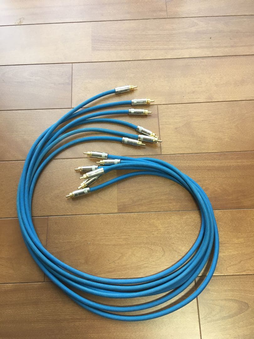 BELDEN 8412 RCAケーブル　REAN RCAプラグ付き1m x 6本