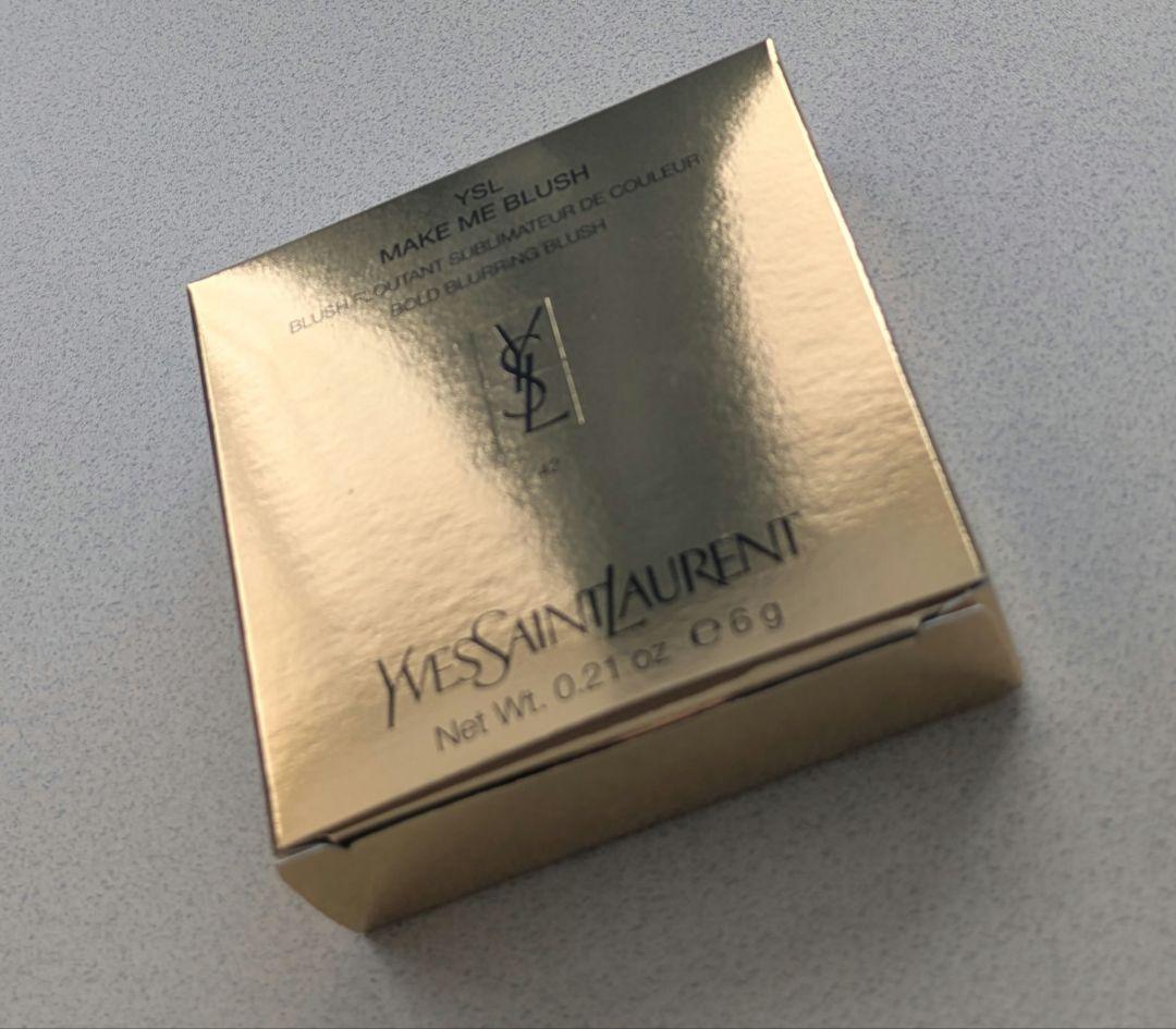 YSL メイクミーブラッシュ パウダー 42/ベビードールピンク(新品未使用)