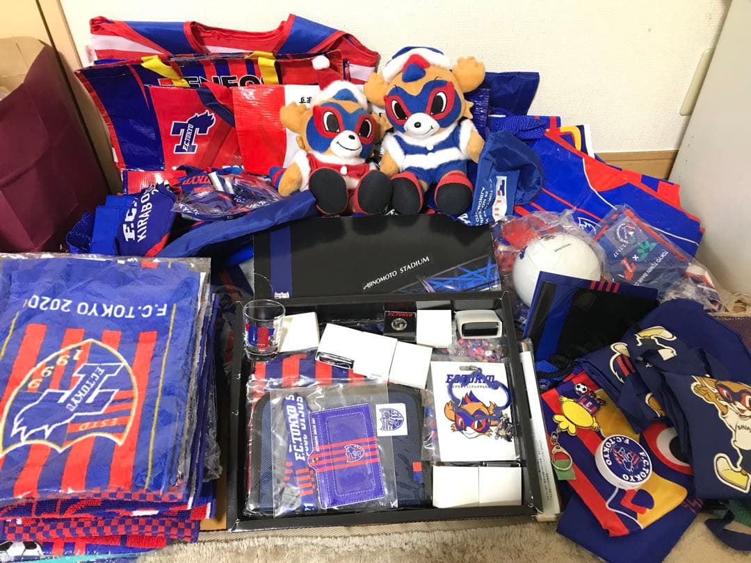 追加、超激レア、赤青魂、FC東京、総まとめグッズ