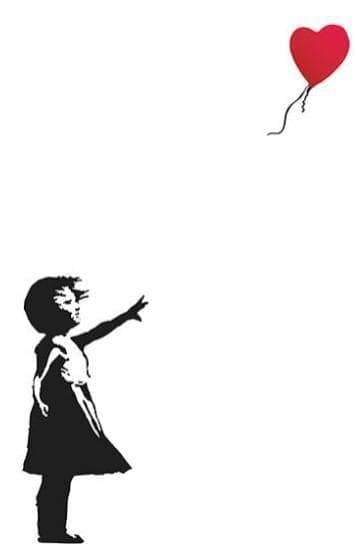 人気のバンクシー作品!!/額装済2点セット!!/ポスター/アート/インテリア