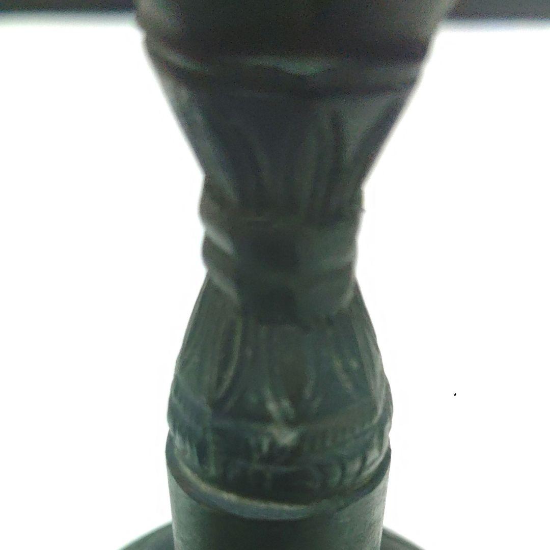 古銅　金剛鈴　五鈷鈴　密教法具　独鈷鈴　　銅製　仏教美術　ア12