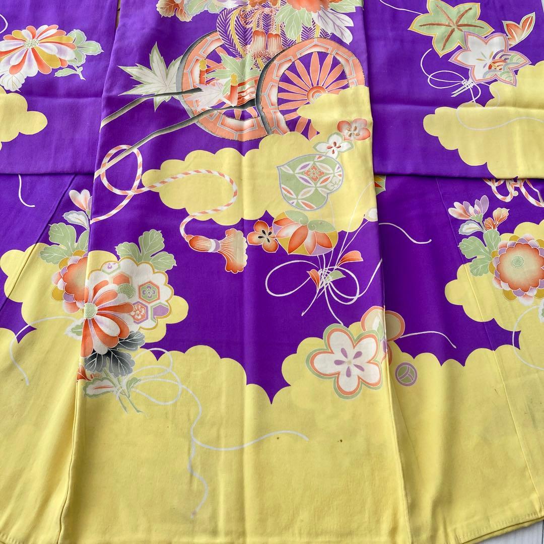 アンティーク　女の子　子供着物　NO8