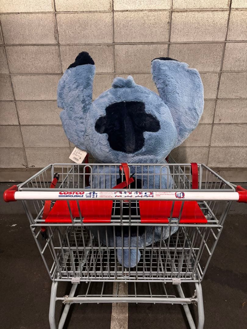 コストコ　スティッチ ぬいぐるみ 大きい 青色