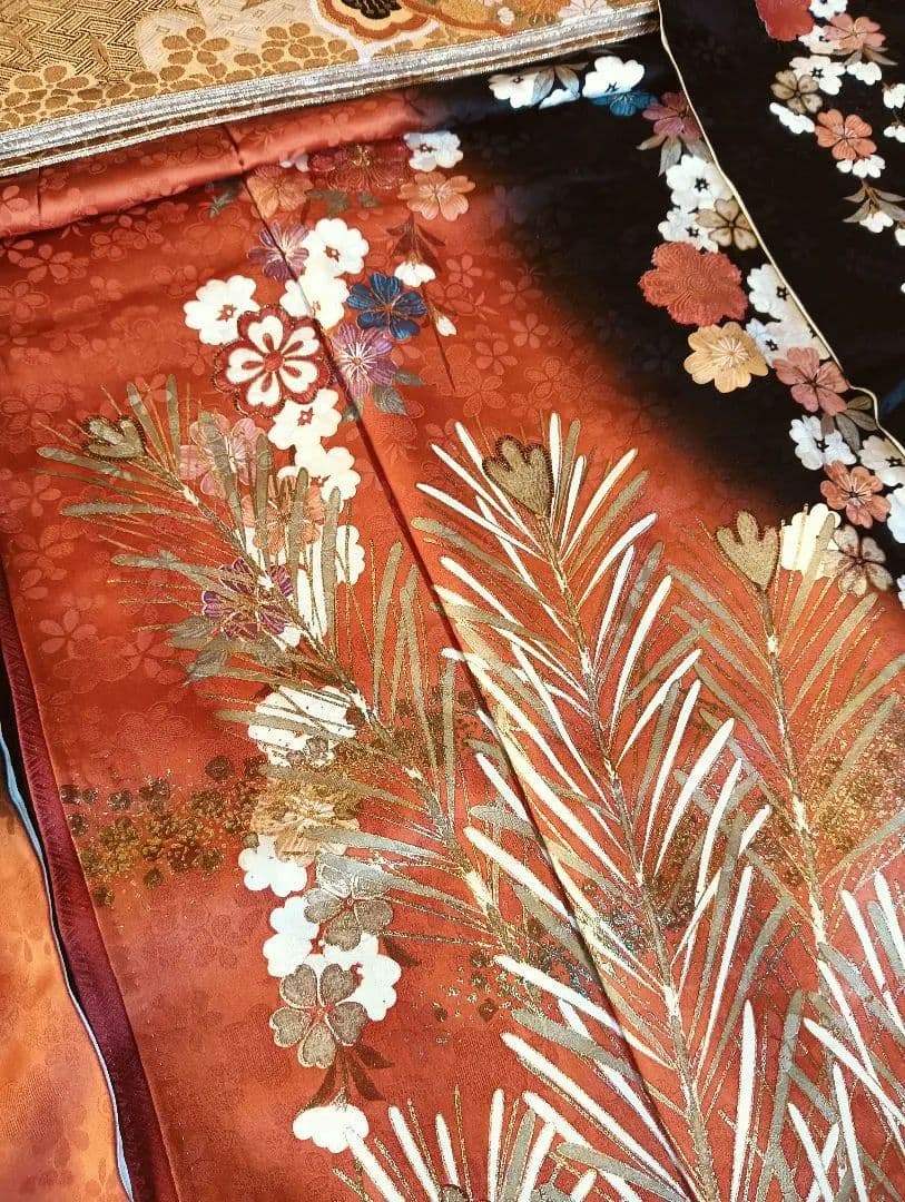 岩田専太郎　豪華振袖フルセット　美品　身丈161 裄 67