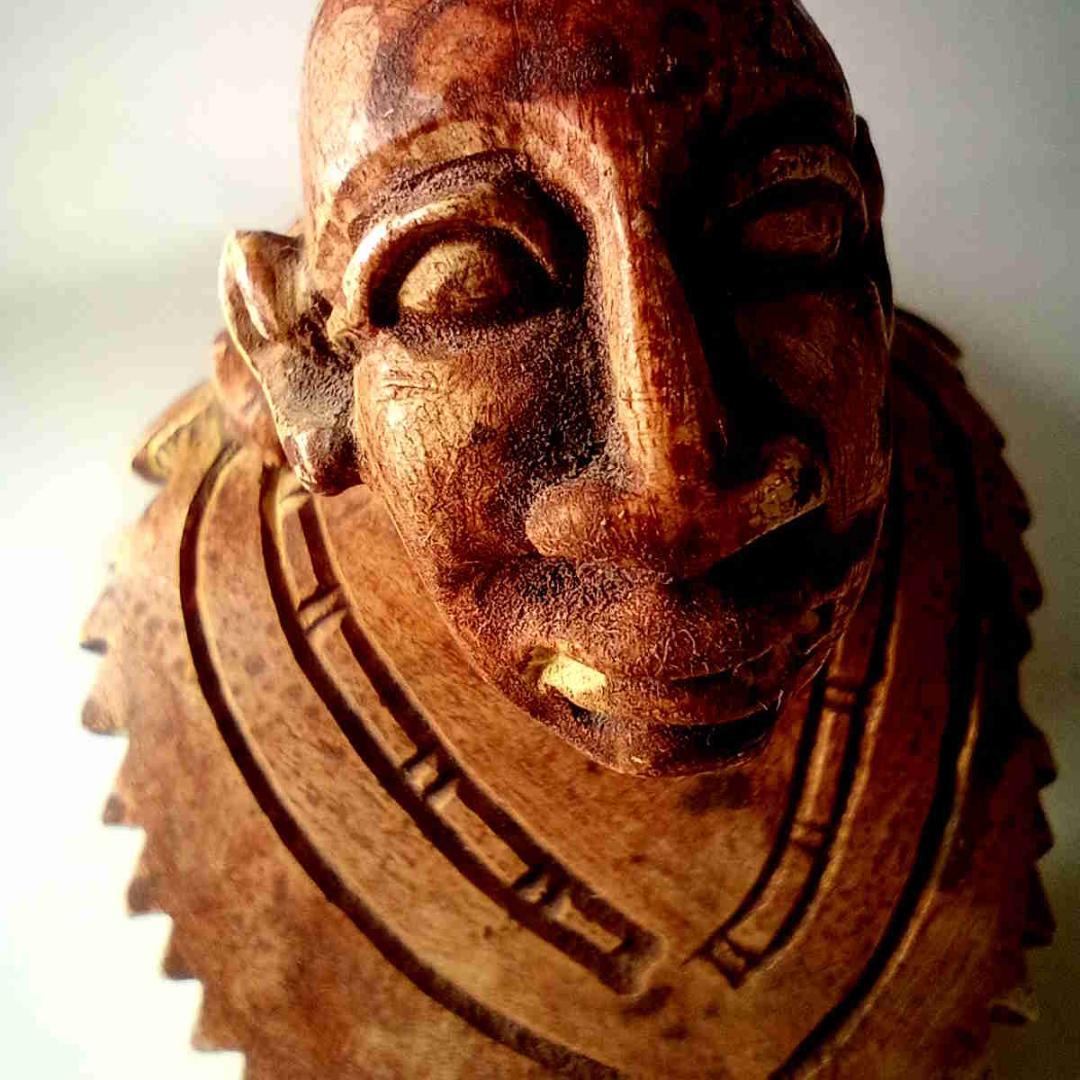 人面亀 ヒエログリフ 象形文字 ファラオ 復活 彫像 鉱石 古美術 安産 お守り