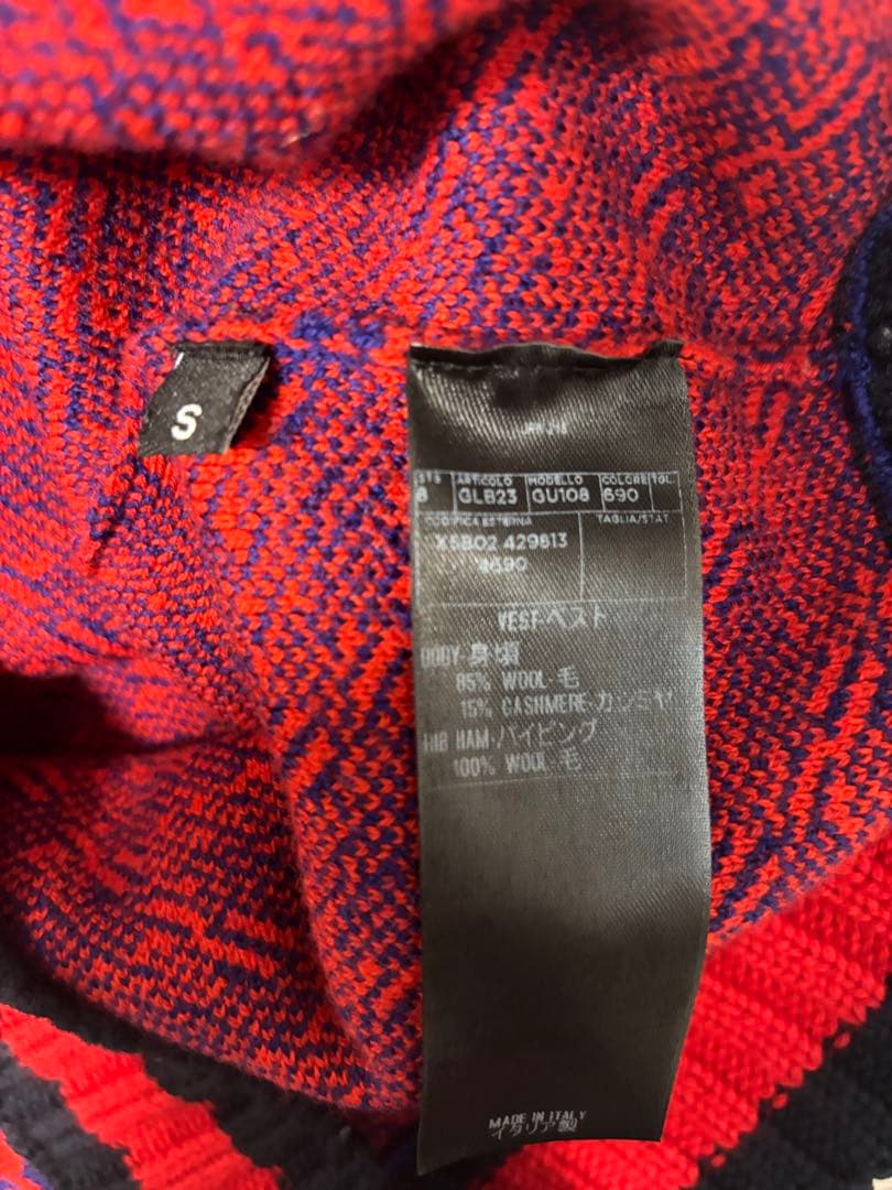 GUCCI ニットベスト S ミケーレ　グッチ