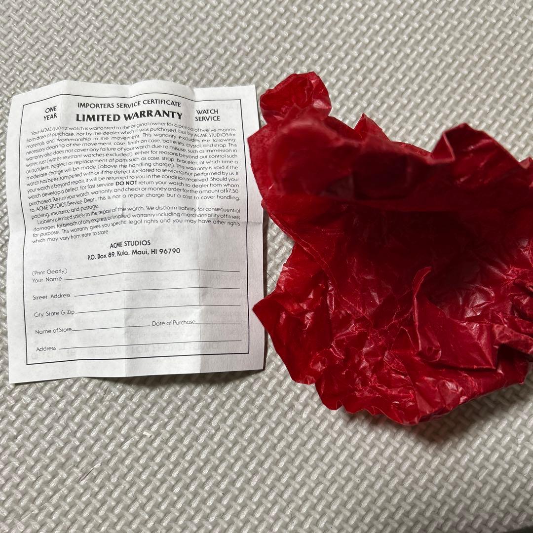 アンディウォーホル　腕時計