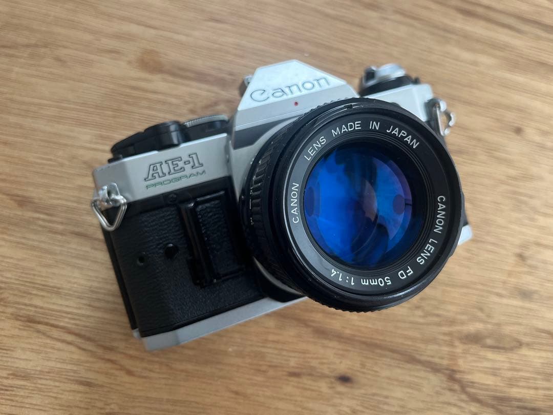 CanonAE-1 PROGRAM FD50mm F1.4フィルムカメラ 一眼
