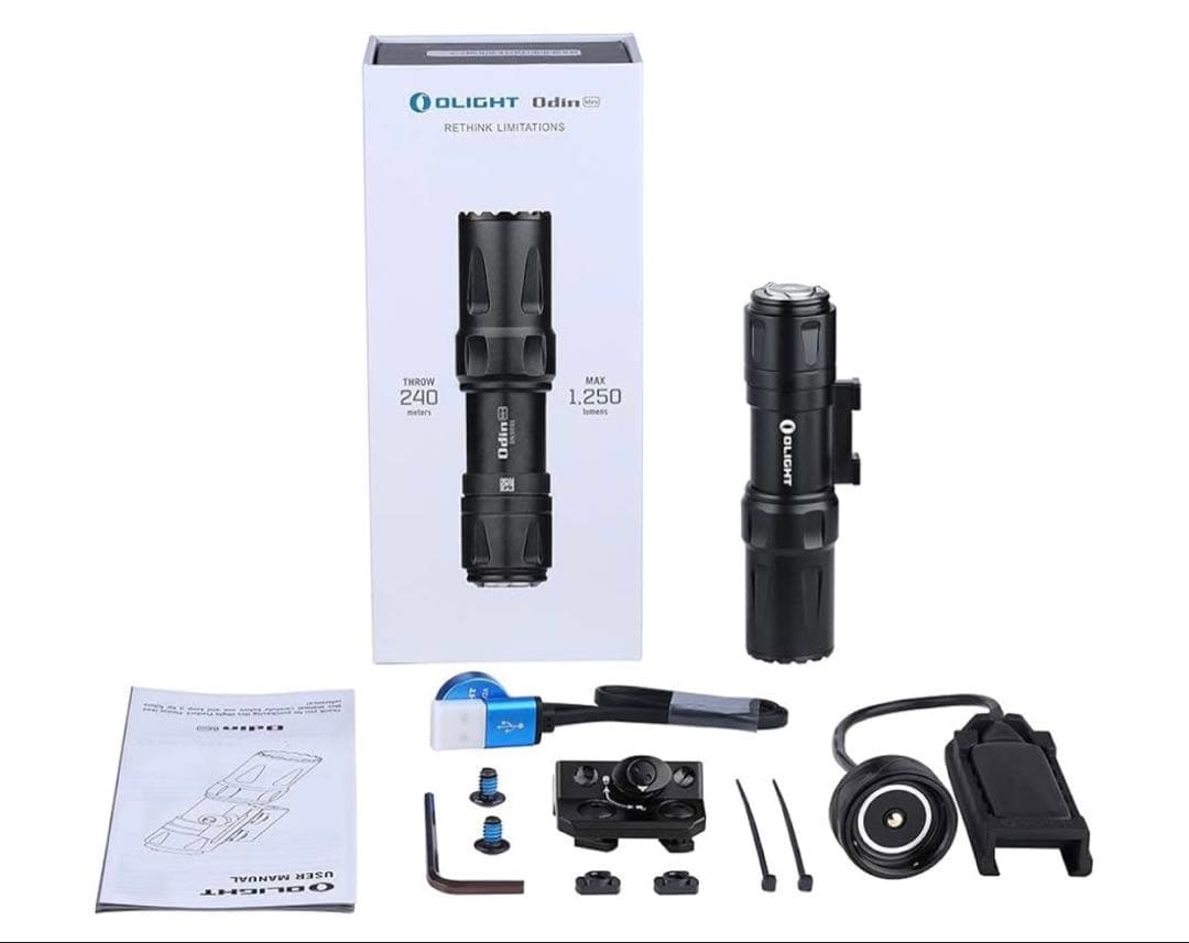 【ほぼ新品】OLIGHT(オーライト) ODIN MINI ウェポンライト