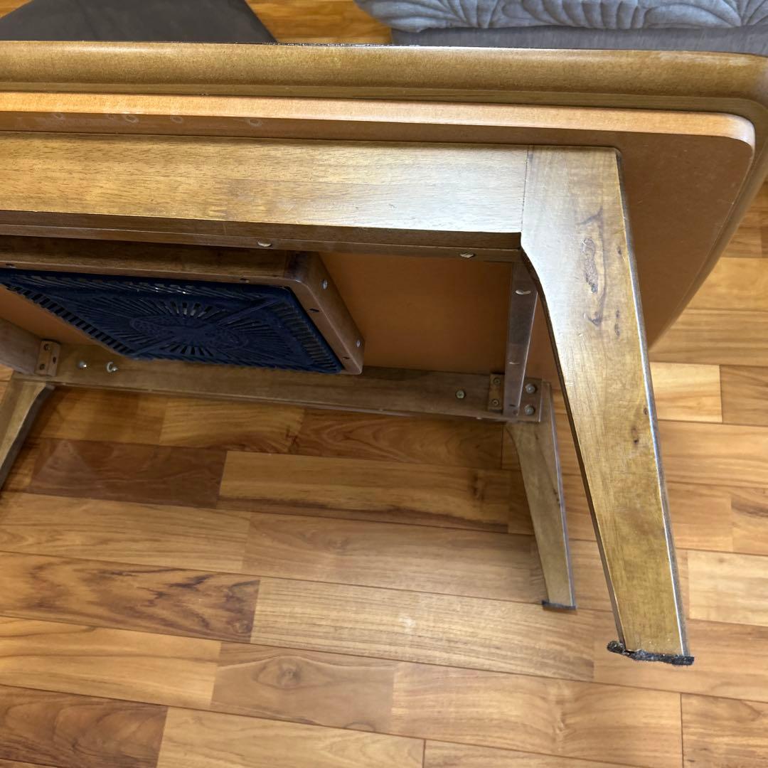 こたつテーブル　ローテーブル　コーヒーテーブル　木製