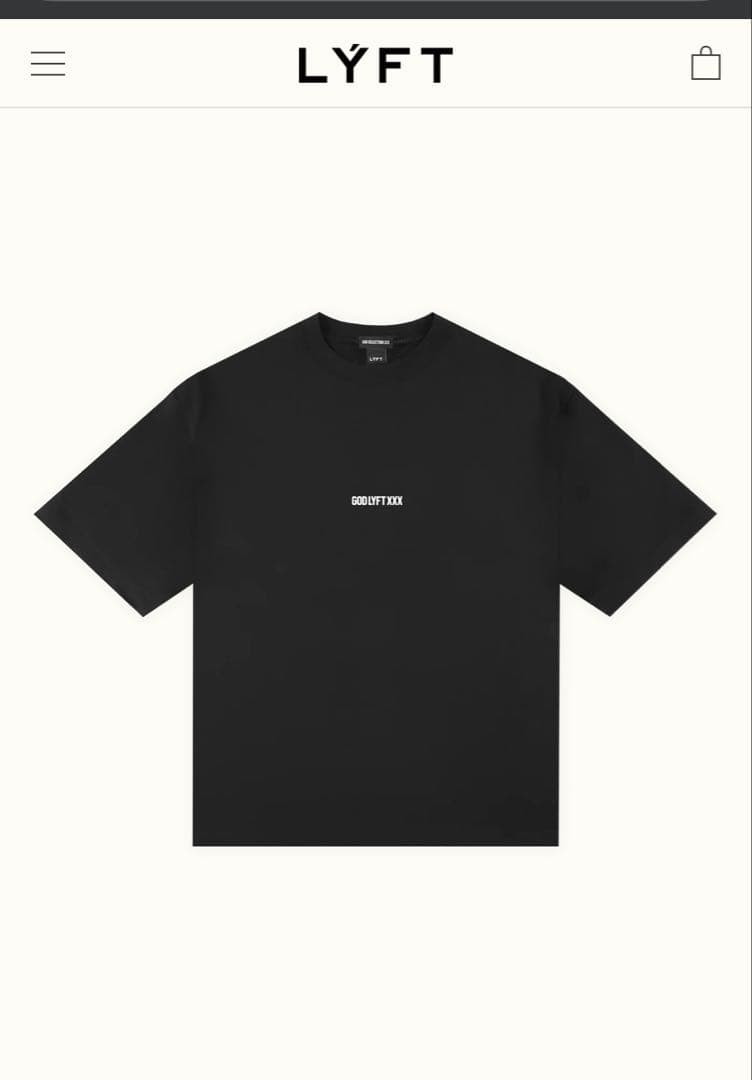 LÝFT × XXX LIMITED EXTRA BIG T-SHIRT - M
