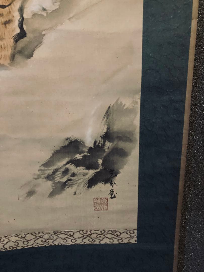 虎の掛け軸です。