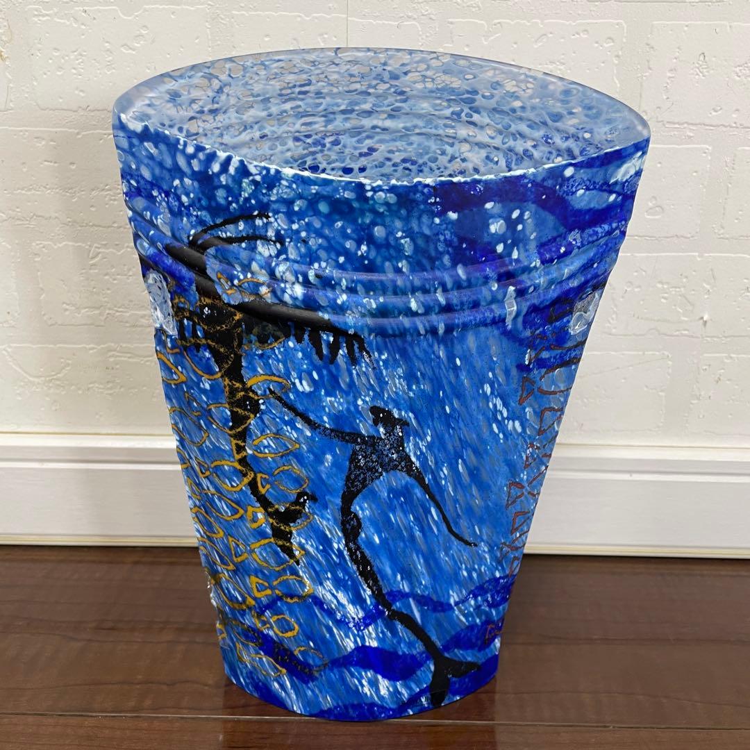 kosta boda コスタボダ シェル エングマン　魚　鳥　置物　ボウル　2点